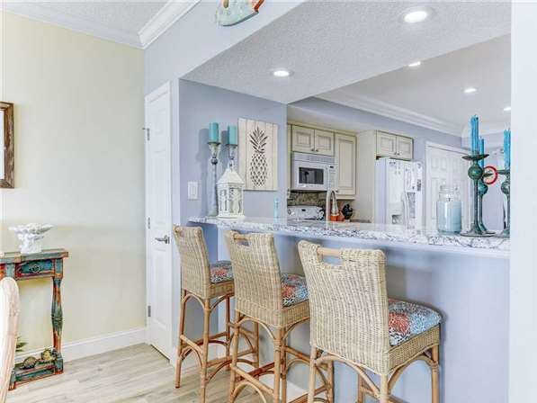 Kitchen and dining area